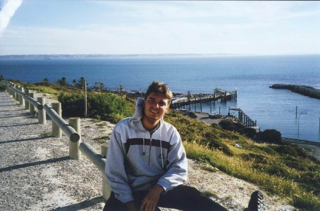 Cape Jervis - molo na Kenguri ostraov.