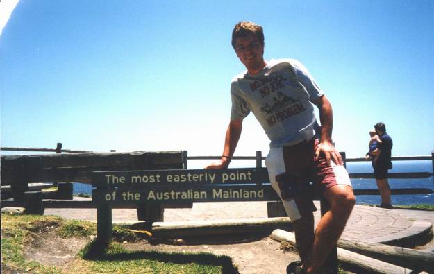 The most easterly point of the Australian mainland.